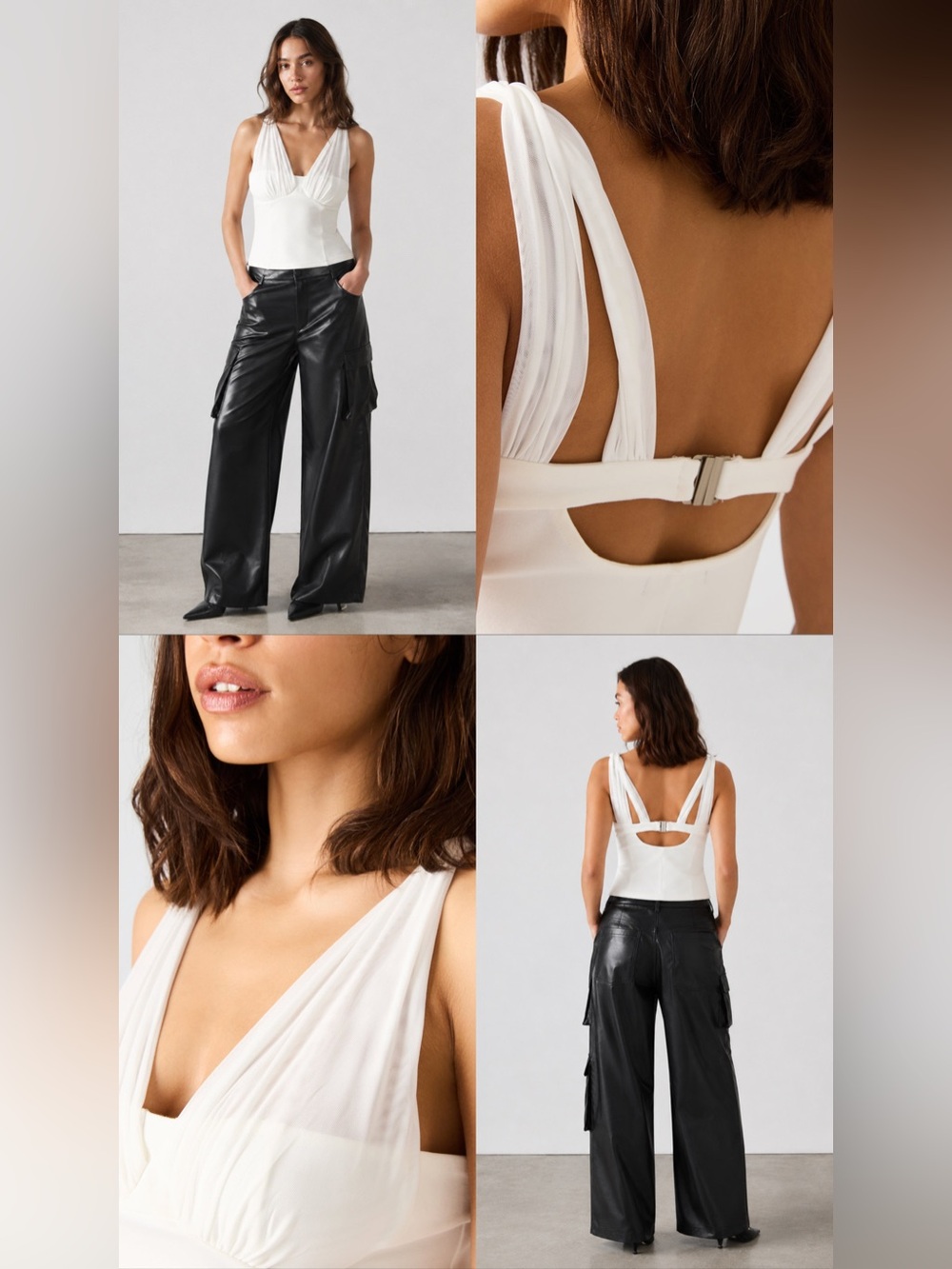 White ADDISYN TOP ANTIQUE